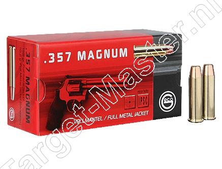 Geco Munitie .357 Magnum 158 grain Full Metal Jacket verpakking 50